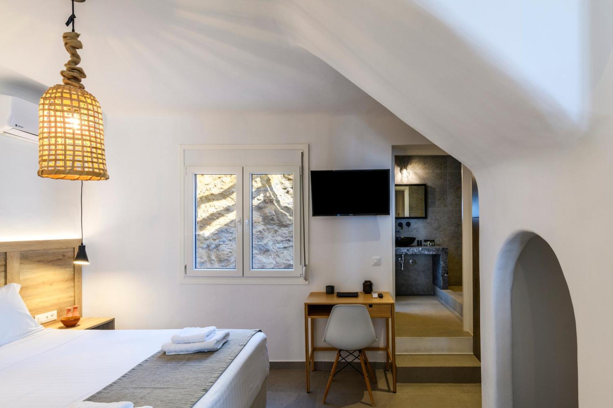 Sea Rock & Sky Private Mykonos Residence Merchia Beach Exterior foto